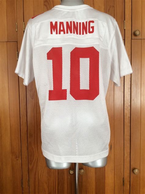 Jersey New York Giants Mujer Manning 10 Super Bowl 42 Reebok - $ 359.00 ...