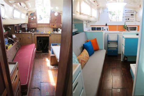 Small Sailboat Interiors Renovations : The interior layout follows your recommendations for an ...