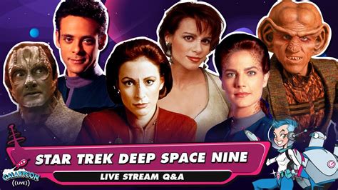 GalaxyCon Live Q&A with the Cast of Star Trek Deep Space Nine - YouTube