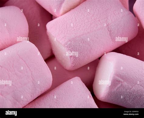 marshmallow pink background Stock Photo - Alamy