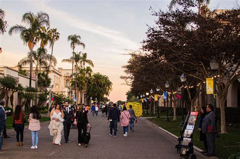 Balboa park during sunset on Behance