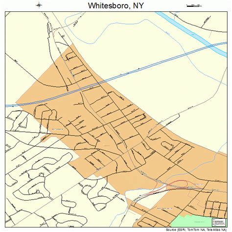 Whitesboro New York Street Map 3681710