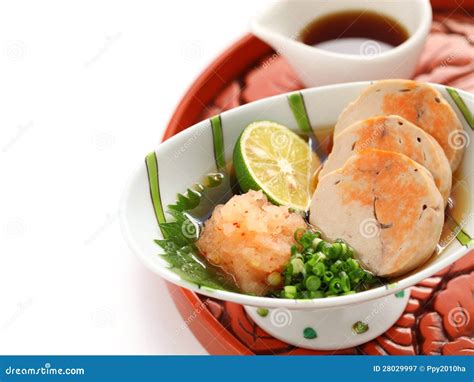 Ankimo, Steamed Monkfish Liver Stock Image - Image of dish, ponzu: 28029997