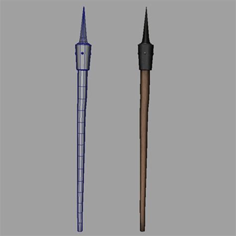 3d Model Goedendag Medieval Weapon