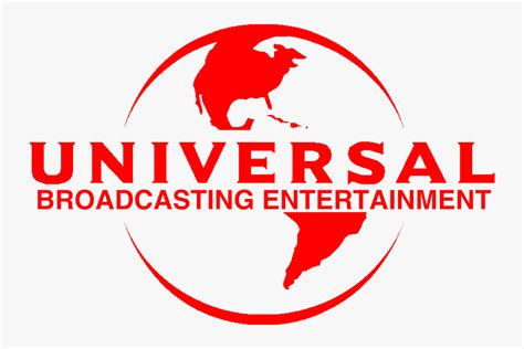 Universal Broadcasting Entertainment - Universal Pictures Logo Red, HD Png Download - kindpng