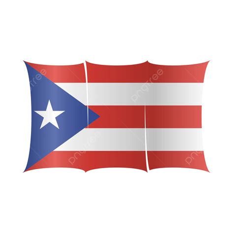 Puerto Rico Flag Vector, Puerto Rico, Flag, Country PNG and Vector with ...