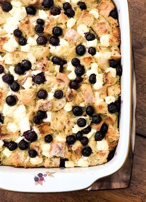 Blueberry-Cream Cheese French Toast Casserole – This Unmillennial Life