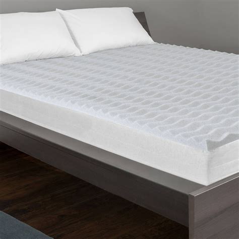 Dream Serenity Memory Foam 2" Graphite Wave Mattress Topper, 1 Each ...