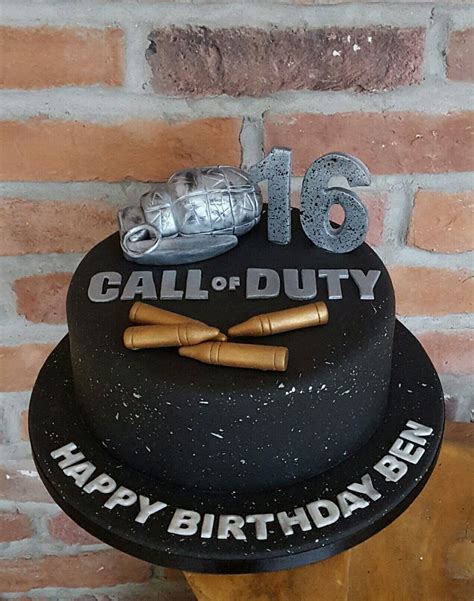 Call of duty cake ☺ 18th Birthday Cake For Guys, Number Birthday Cakes ...