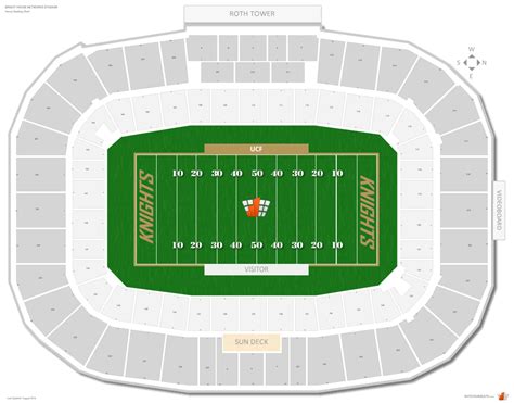 Ucf Football Stadium Seating Chart