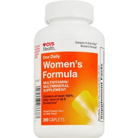 CVS Health One Daily Women's Formula Multivitamin/Multimineral ...