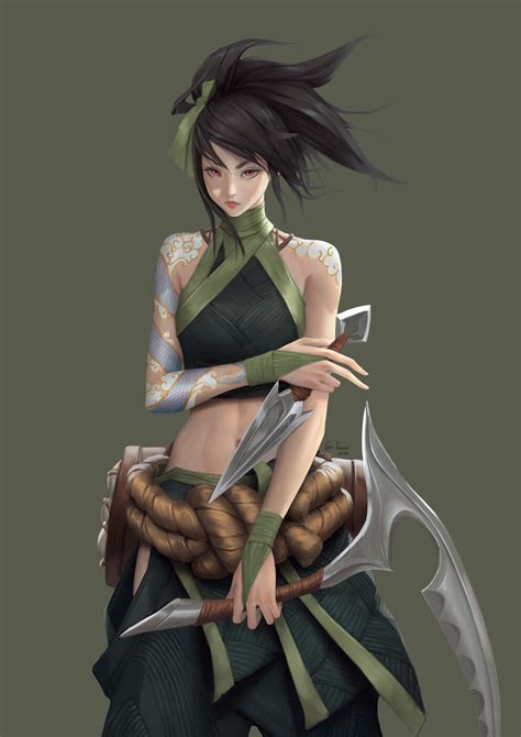 ArtStation - Akali