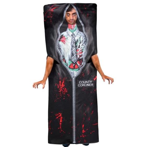 Body In A Bag - Adult Costume - Men Costumes from A2Z Fancy Dress UK