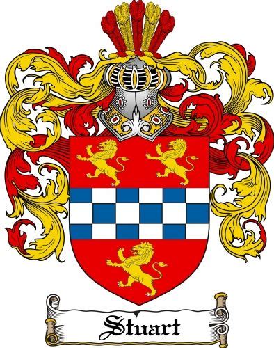 Stuart Coat of Arms Stuart Family Crest Instant Download - for sale, $7 ...