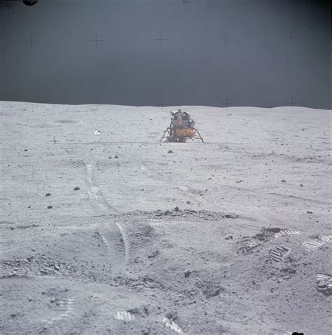 Apollo 16 Lunar Module Orion in Space