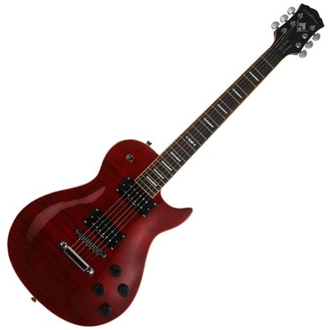 Washburn Idol WIN PRO Series Electric Guitar, Flame Transparent Red at Gear4music