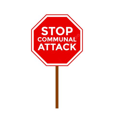 Holding Stop Sign Vector PNG Images, Red Illustration Sign Stop ...