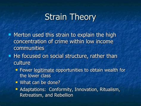 Strain theories