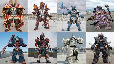 All Goseiger Monsters/Villains - YouTube