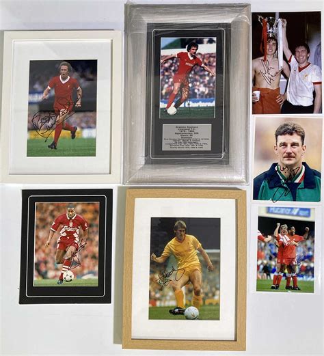 Lot 150 - LIVERPOOL FC - SIGNED PICTURES.