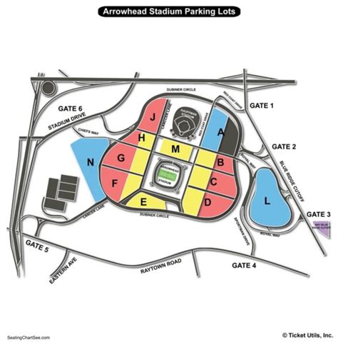 Geha Arrowhead Stadium Seating Chart - Seating-Chart.net