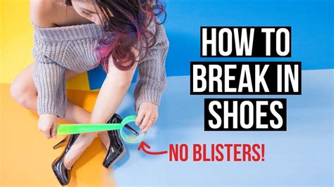 7 HACKS/TIPS TO BREAK IN SHOES WITHOUT GETTING BLISTERS | Eva Chung ...