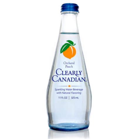 Clearly Canadian Sparkling Water • Peach 11oz