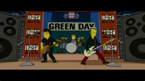 Green Day in The Simpsons Movie [DobzyCUT] - YouTube