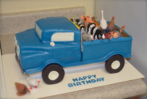 SweetCakeRN: Little Blue Truck Cake