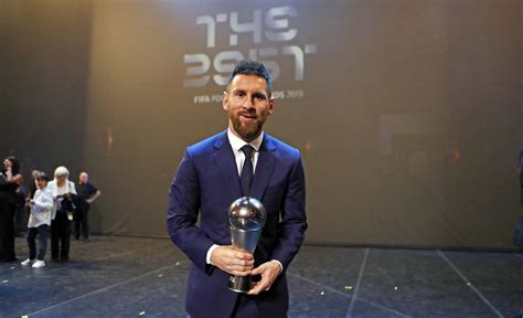 Messi wins the 'The Best' award