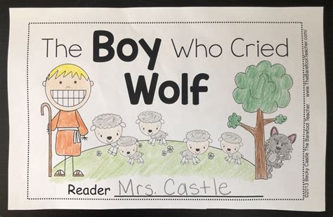 The Boy Who Cried Wolf Activities & Other Fables {Plus, a FREE download!} | The Barefoot Teacher