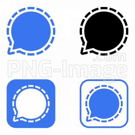 Signal app icon PNG, Free high quality download - Photo #80 | Signal ...