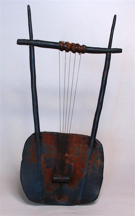 Vintage Ethiopian Krar Tribal Musical Instrument For Sale at 1stDibs | krar for sale, krar ...