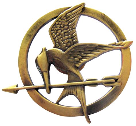 The Hunger Games - Mockingjay Pin Prop Replica | Hunger games ...