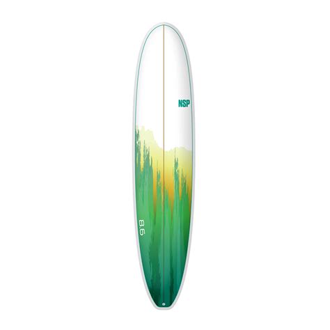 NSP Longboard E+ 8'6 Green - Deck - NSP SurfBoards