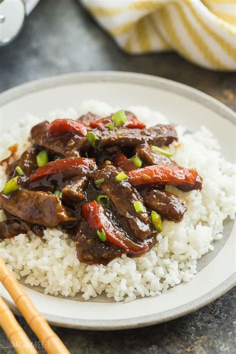 {Slow Cooker} Mongolian Beef | Slow cooker mongolian beef recipe ...