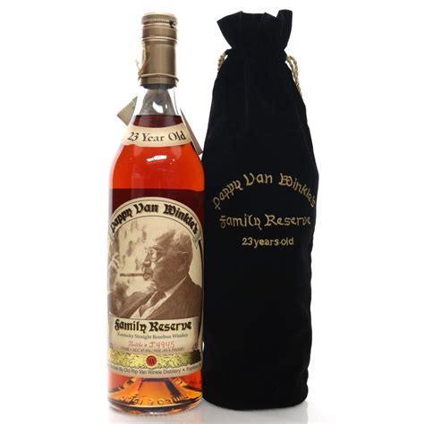 Pappy Van Winkle 23 Year Old Family Reserve | Whisky Auctioneer