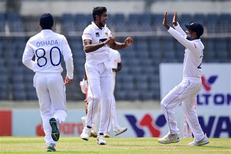 Kasun Rajitha celebrates the dismissal of Mahmudul Hasan Joy | ESPNcricinfo.com