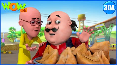 Motu Patlu In Hindi - Motu Patlu With Samosa (#1694981) - HD Wallpaper & Backgrounds Download