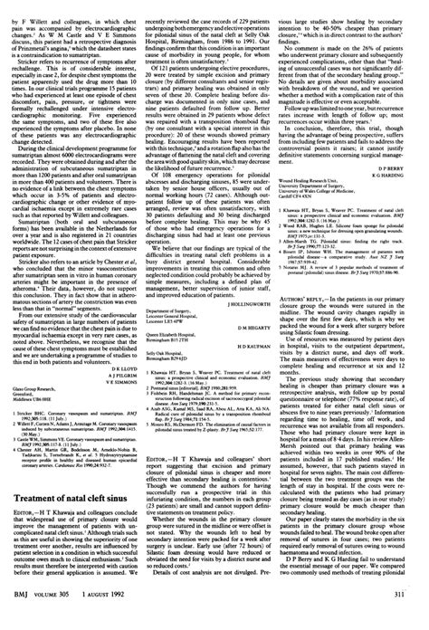 (PDF) Treatment of natal cleft sinus