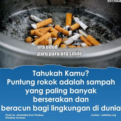 Puntung Rokok Adalah Sampah Yang Paling Banyak Berserakan Dan Beracun ...