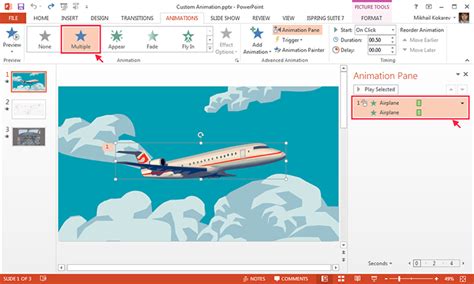 How to create a custom animation in PowerPoint