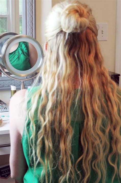 Mermaid Waves Hair Tutorial