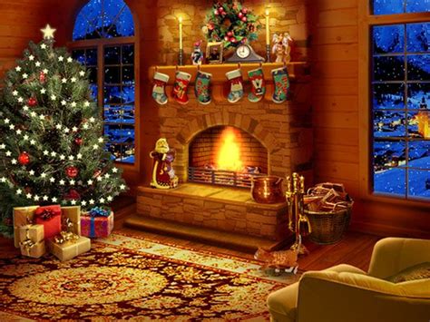 Cozy Christmas Eve Screensaver