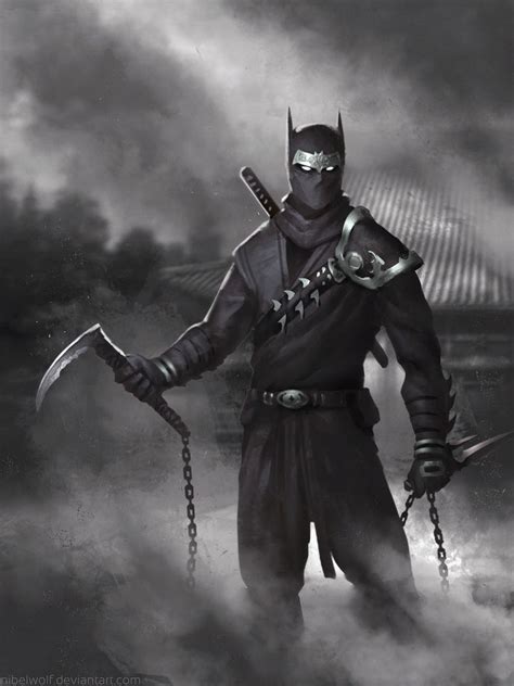 Bat Ninja by nibelwolf on DeviantArt