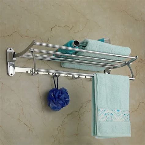 Chrome Stainless Steel Towel Rack at Rs 550 in Rajkot | ID: 2853897331412