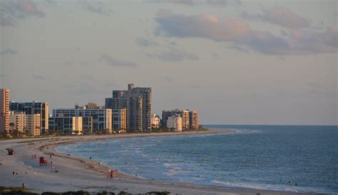 Sunset at Sand Key Beach Park