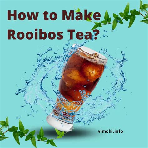 5 Ways To Drink Rooibos Tea For Better Health