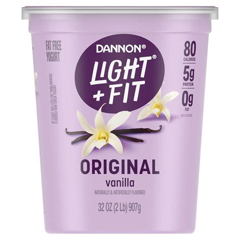 Dannon Light And Fit Vanilla | Shelly Lighting