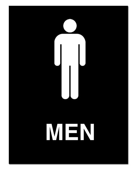 Free Men Bathroom Sign, Download Free Men Bathroom Sign png images, Free ClipArts on Clipart Library